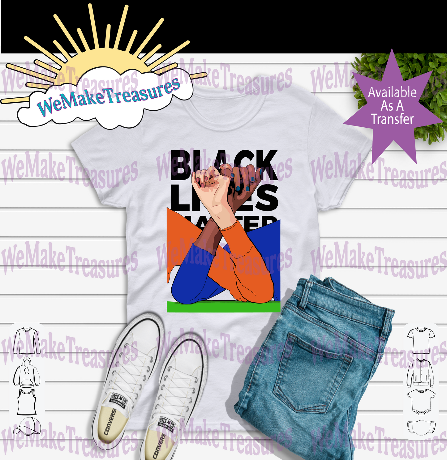 Black Lives Matter (BLM) Support - T-shirts