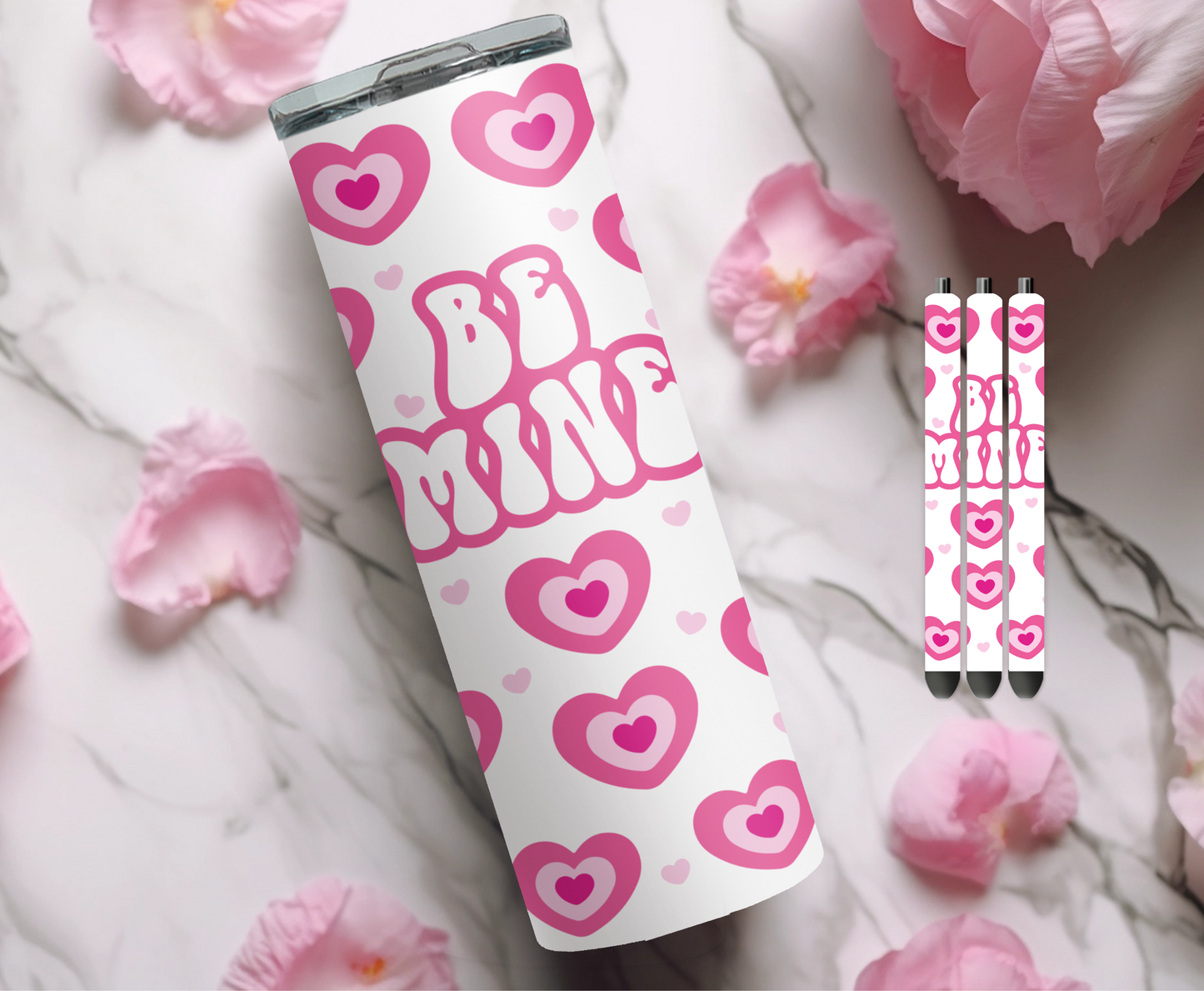 Be Mine Pen and Tumbler Wraps