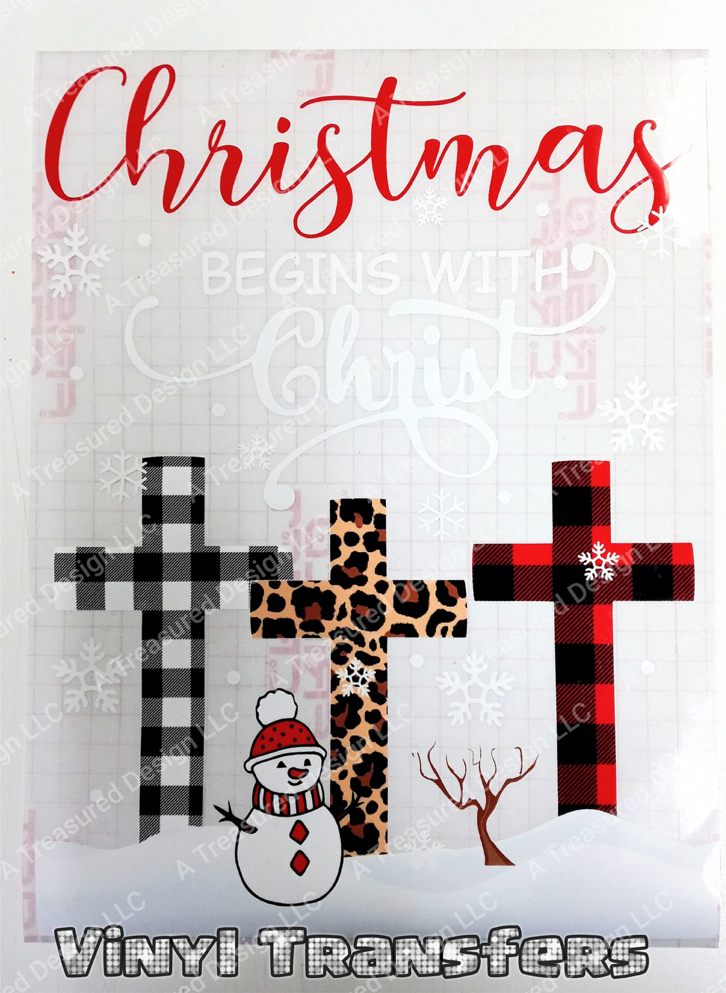 Christmas Is For Christ - Heat Transfers