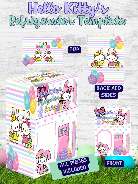 Refrigerator Box Template