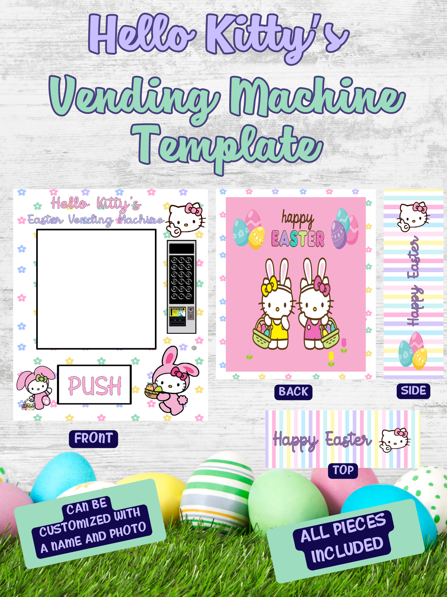 Hello Kitty Vending Machine β Digital Template π¨π₯