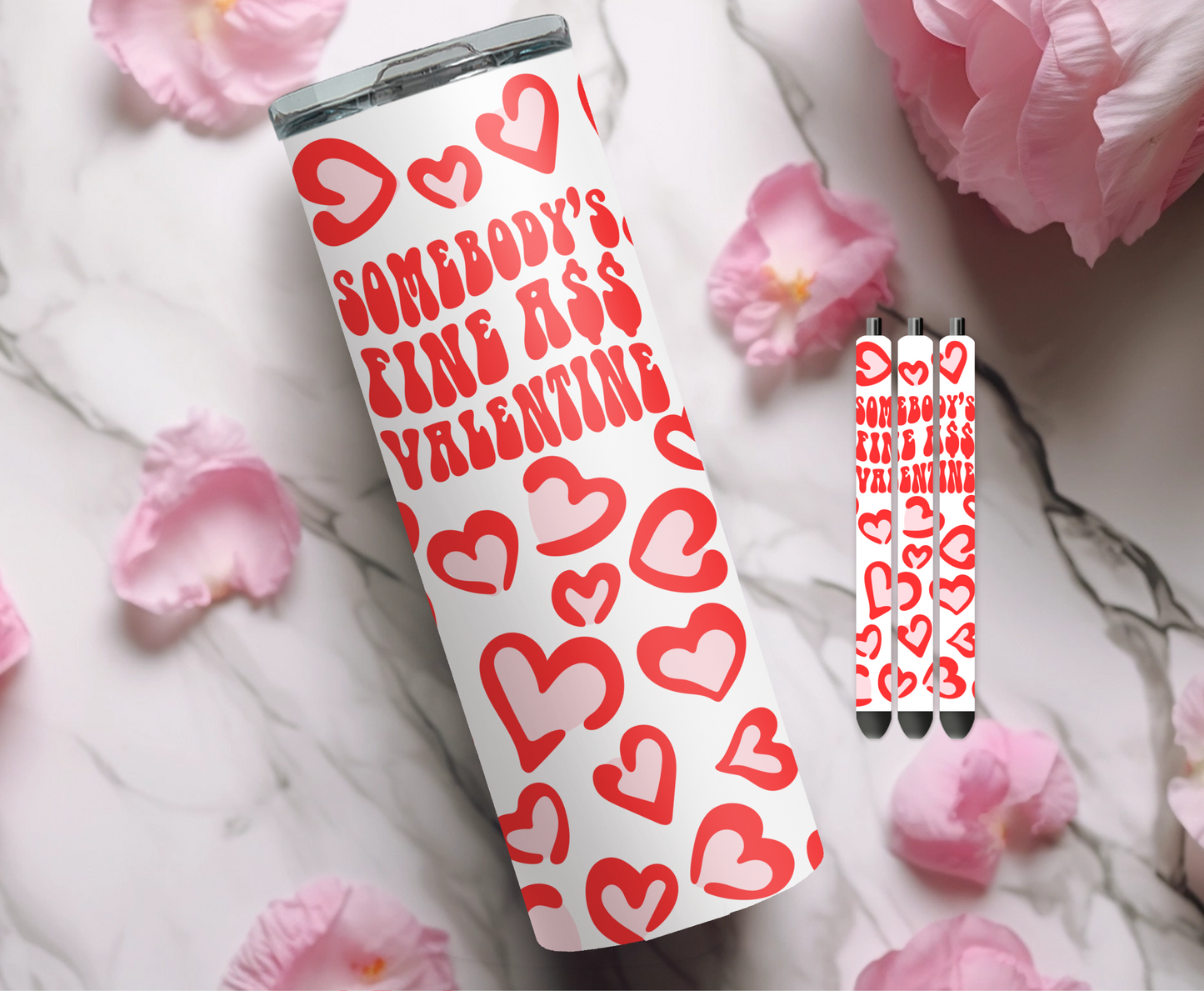 Fine Valentine Pen and Tumbler Wraps