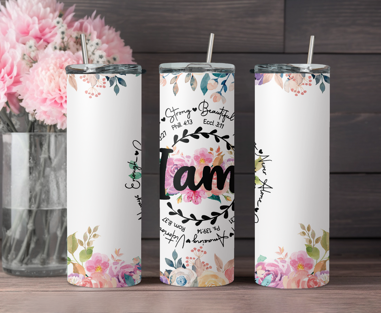 I Am - Tumbler Wraps