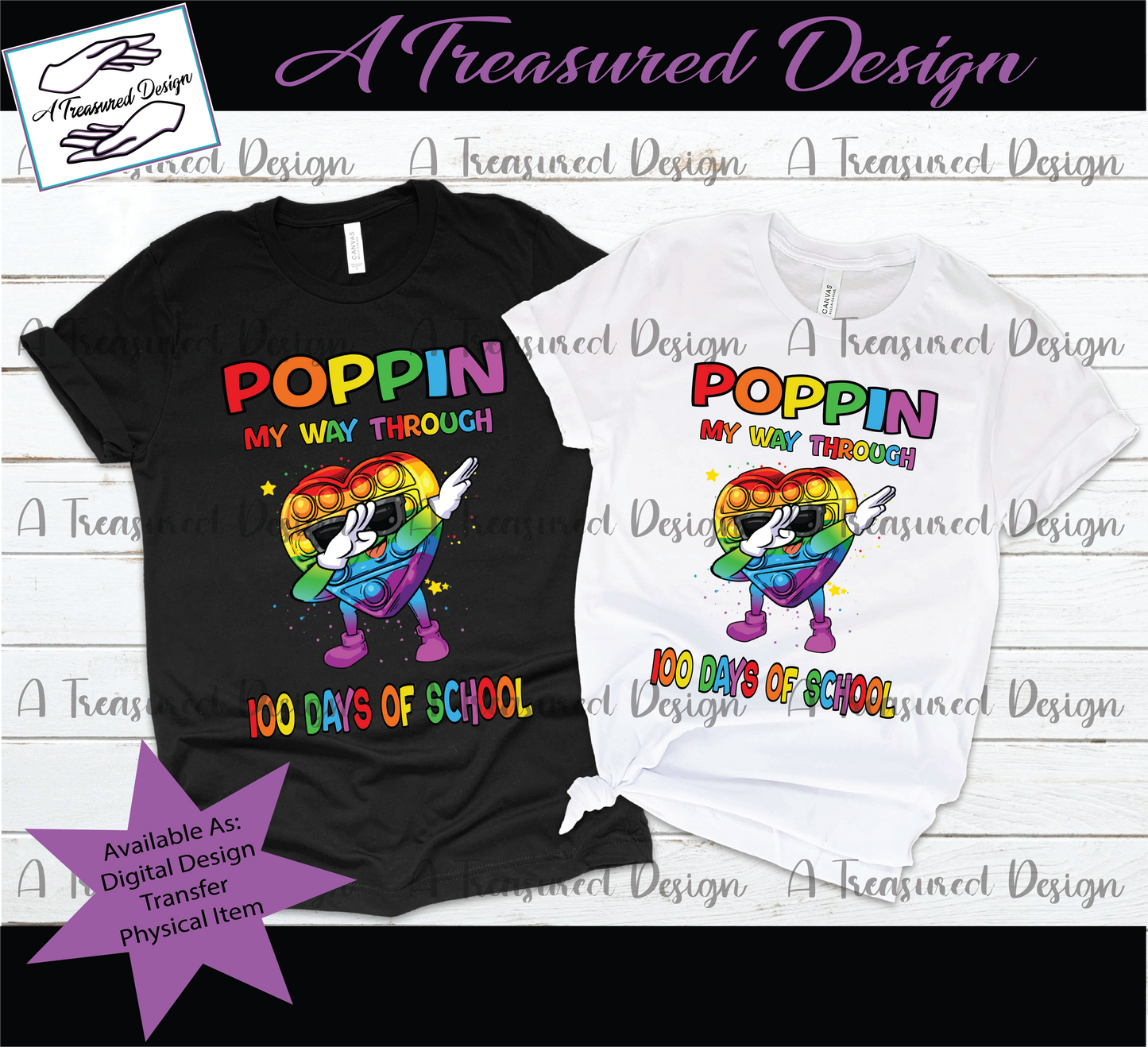 Poppin Through 100 Days - Shirts and Hoodies