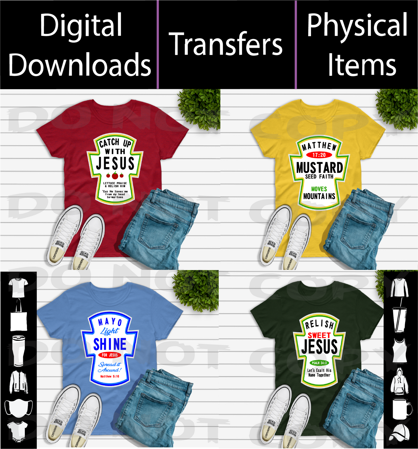 Religious Food Bundle - Heat Transfers