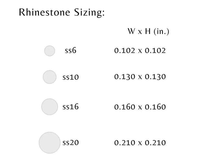 Custom Rhinestone Templates