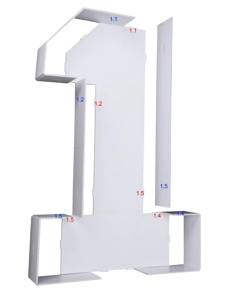 Marquee Numbers (0-9), Big Light Up Numbers, Pre-cut, Large Numbers, Anniversary Birthday Wedding Event Decorations