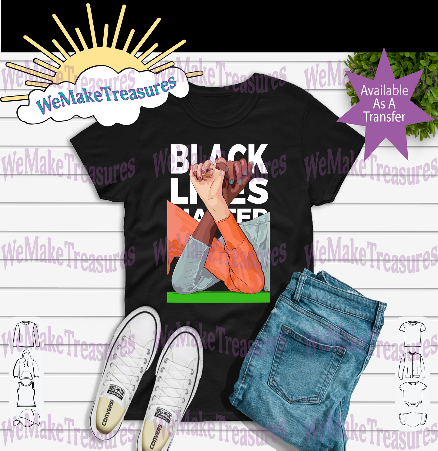 Black Lives Matter (BLM) Support - T-shirts