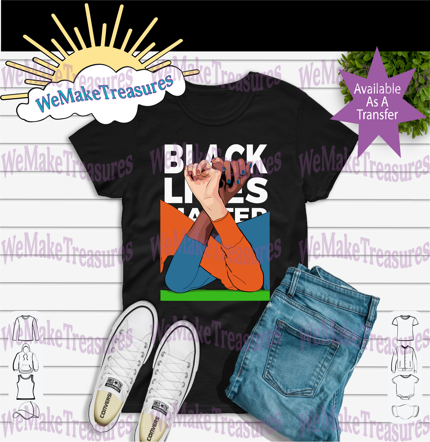 Black Lives Matter (BLM) Support - T-shirts