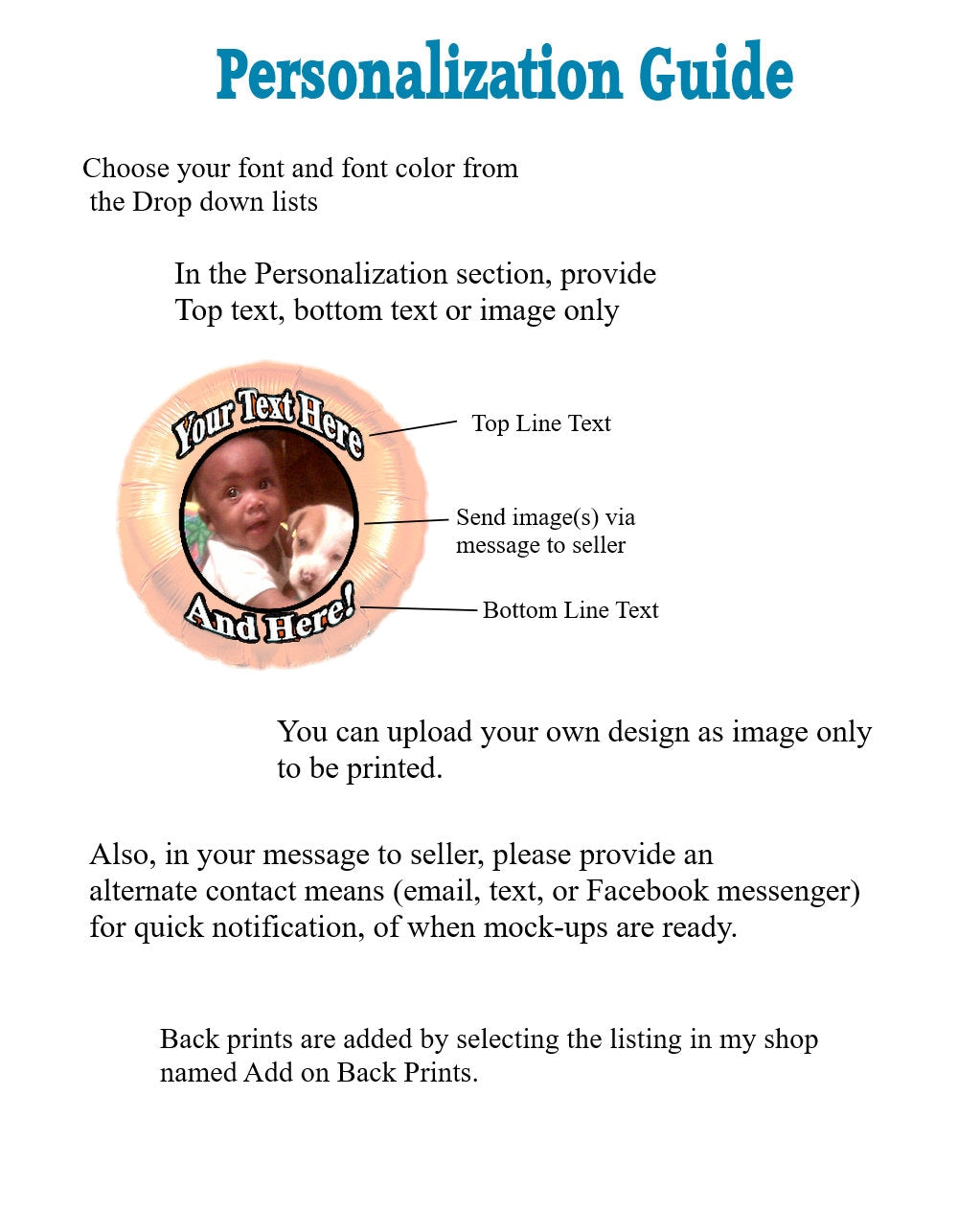 Custom Foil Balloons