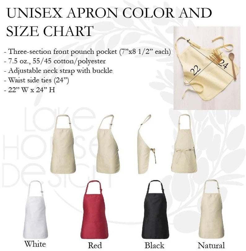 Logo Apron | Personalized Apron with pockets | Custom Apron | Unisex Aprons | Custom Text Apron | Logo Apron | Personalized Apron | Party Apron | Painting Apron