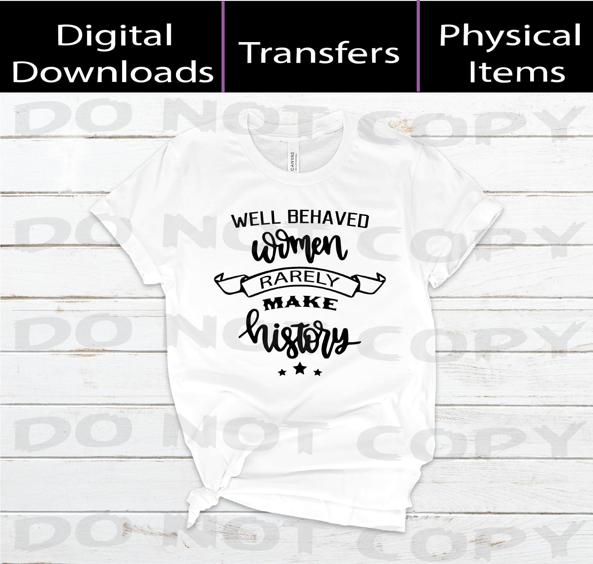 Women Make History SVG | PNG | Mockup Digital Download A Treasured Design LLC