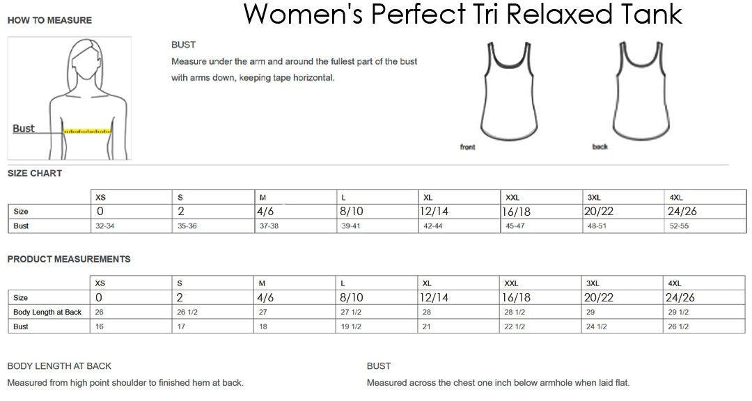 Custom Tank Top - Sizes XS - 4x
