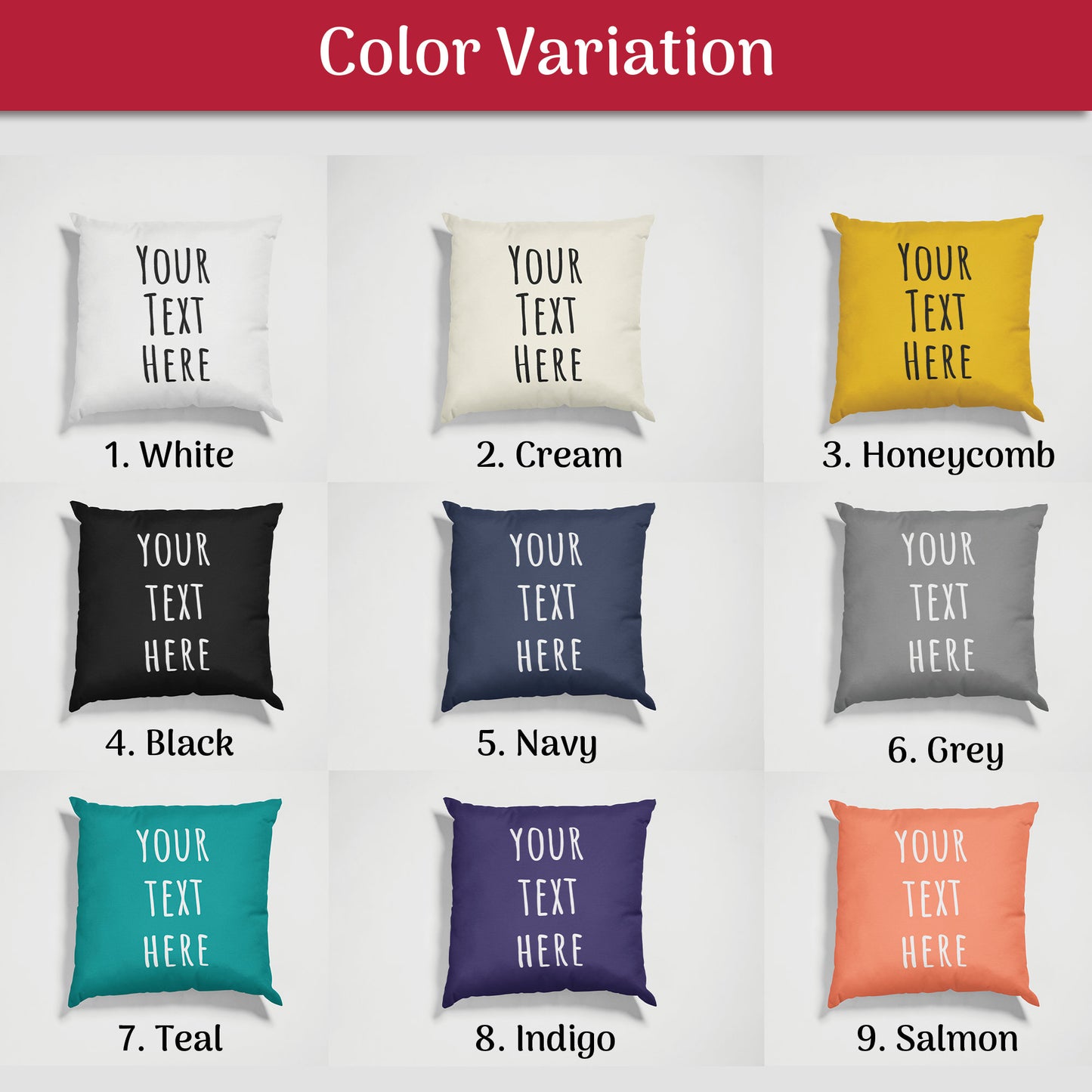 Custom Personalized Pillow