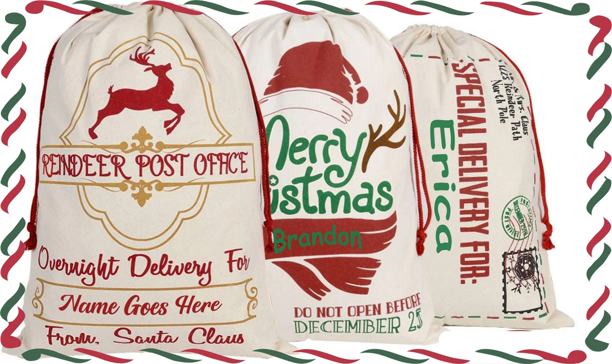 Santa’s Sack – Reindeer Post office, Merry Christmas, Special Delivery