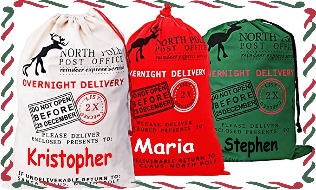 Santa’s Sack – Overnight Delivery