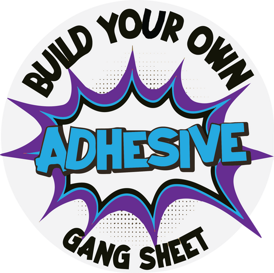 Adhesive Decal Gang Sheet