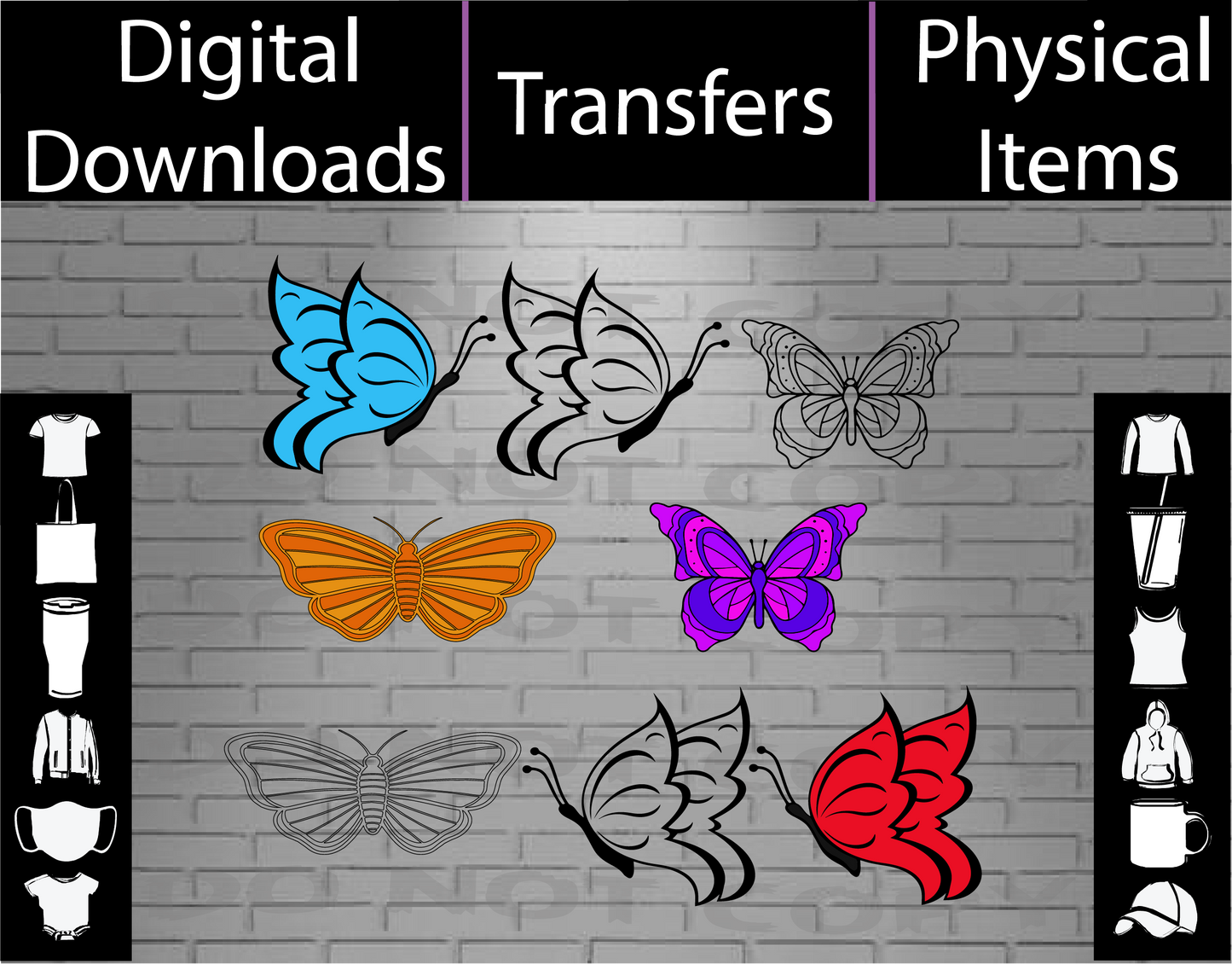 Butterflies SVG Design Files