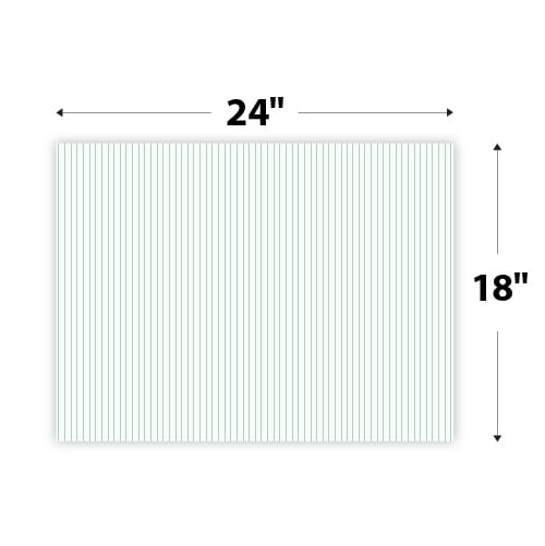 Corrugated Plastic Sign Blanks | Coroplast | Yard Sign