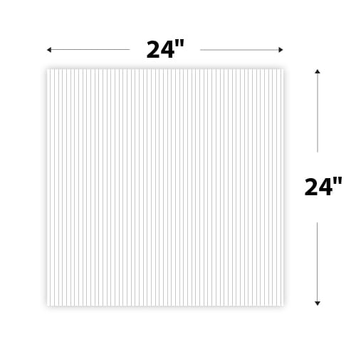 Corrugated Plastic Sign Blanks | Coroplast | Yard Sign