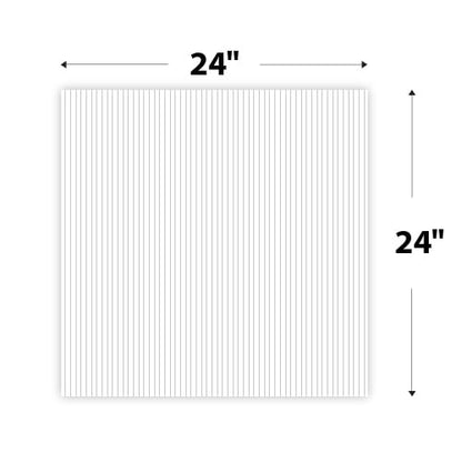 Corrugated Plastic Sign Blanks | Coroplast | Yard Sign