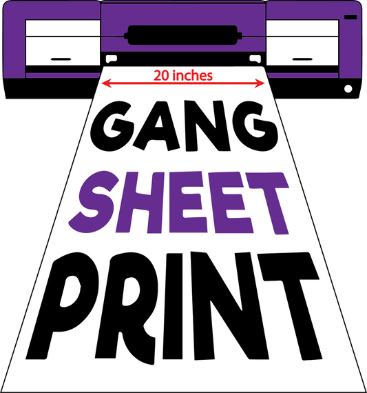 Heat Transfer Gang Sheet