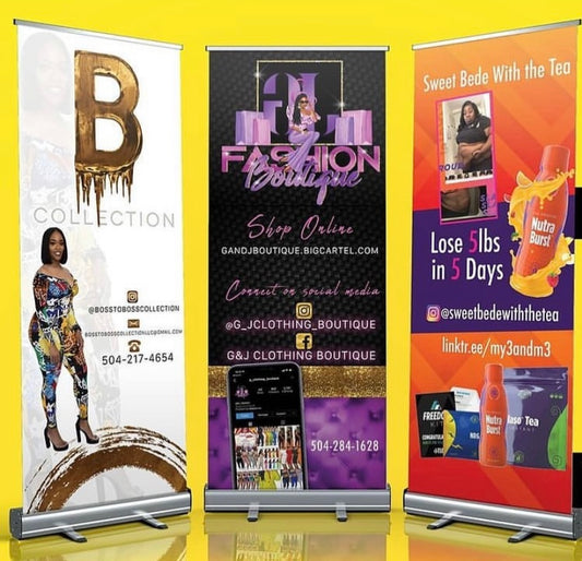 Pop-Up Retractable Banners