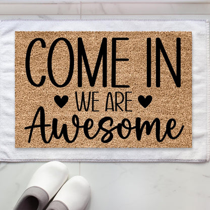 Doormat Stencil,  Welcome Mats,  Funny Doormat, Porch Decor, Mat Quotes, Outdoor Mat