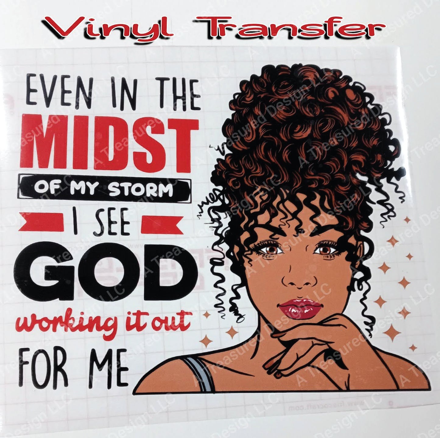 In The Mist Of The Storm - Regular (Sticker) Vinyl &amp; Heat Vinyl Transfers