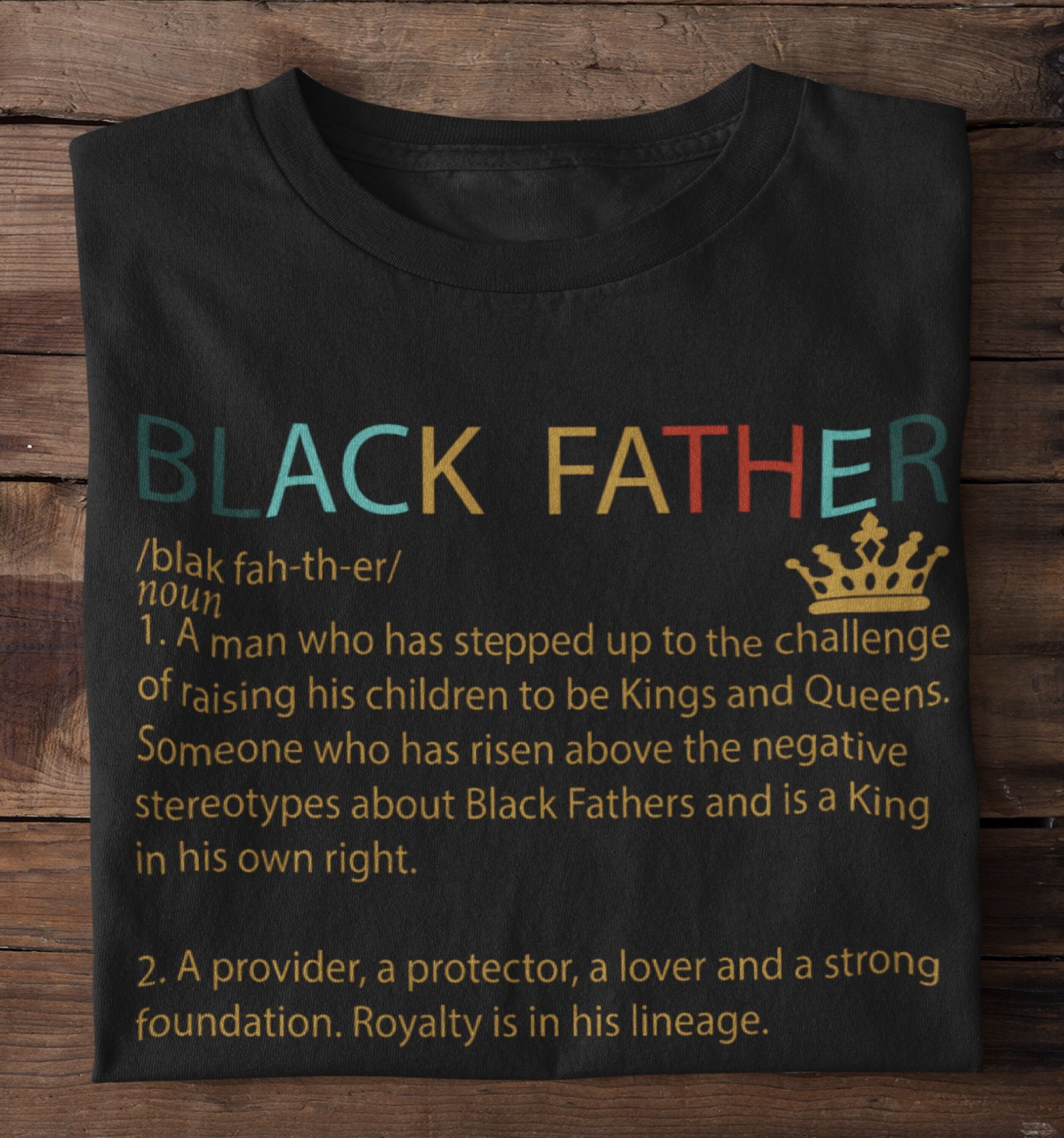 Black Father - SVG | PNG | Mockup Digital Download A Treasured Design LLC