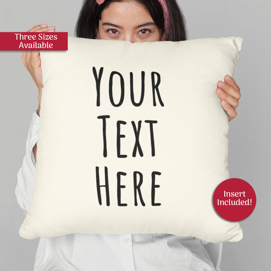 Custom Personalized Pillow